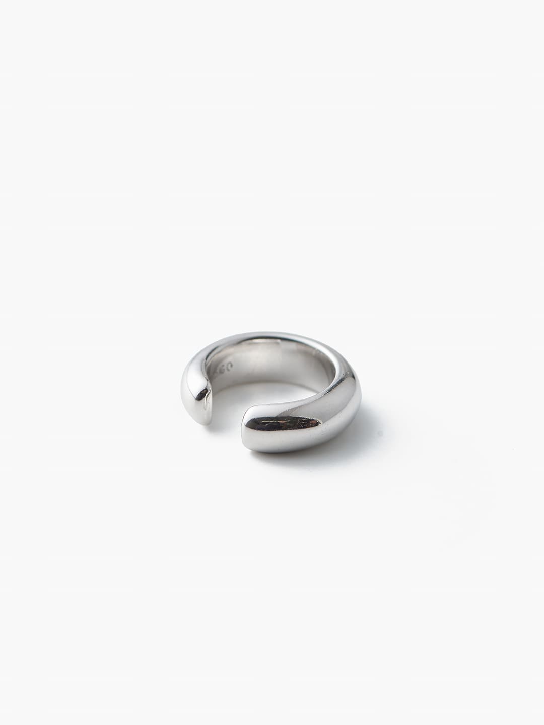 Omotesando Chunk Ear Cuff   - Silver